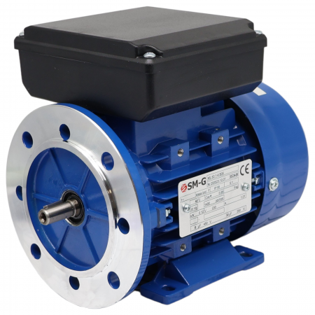 SILNIK ELEKTRYCZNY 0,12 kW 230V 1400obr 1FAZOWY KONDENSATOR PRACY ROZRUCHU